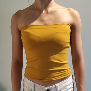 Full Tilt (Tilly's) mustard tube top